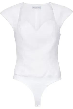 MVP Wardrobe Tops, Dames, Wit, S, Katoen, Audrey Body