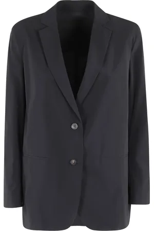 RRD Jassen, Dames, Zwart, XL, Lichtgewicht Boyfriend Blazer Vrouwen