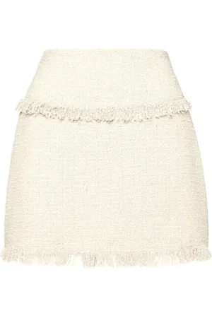MVP Wardrobe Rokken, Dames, Wit, M, Katoen, Holly ROK