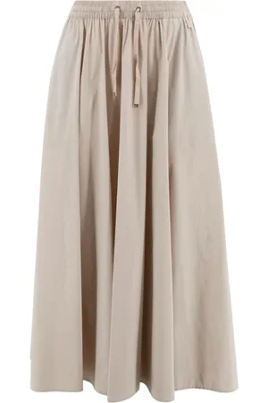 HERNO Rokken, Dames, , S, Nylon, Chantilly Rok Elegant Elastische Taille Zakken