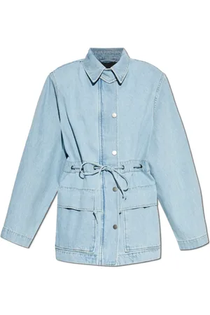 ROTATE Jassen, Dames, Blauw, M, Denim, Denim jas