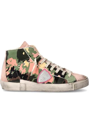 Philippe model Schoenen, Dames, Veelkleurig, 36 EU, Katoen, Sneakers Prsx Tennis