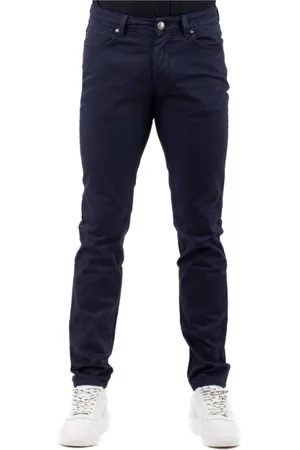 RE-HASH Broeken, Heren, Blauw, W35, Denim, Vintage Denim Broek
