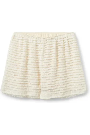 Sofie Schnoor Korte broeken, Dames, Wit, M, Vrouwelijke Charlottesw Shorts Off