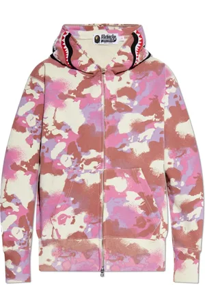A Bathing Ape Sweatshirts & Hoodies, Dames, Roze, S, Katoen, Hoodie