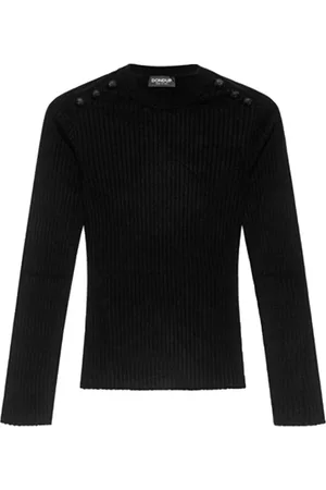Dondup Truien, Dames, Zwart, M, Stijlvolle Sweaters voor elke gelegenheid