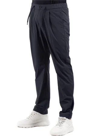HERNO Broeken, Heren, Blauw, S, Stijlvolle Herenbroek