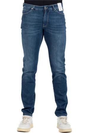PT Torino Jeans, Heren, Blauw, W30, Denim, Heren Denim Jeans