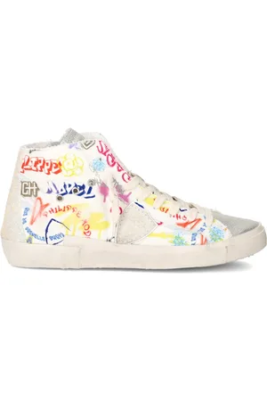 Philippe model Schoenen, Dames, Veelkleurig, 39 EU, Katoen, Sneakers Prsx Tennis