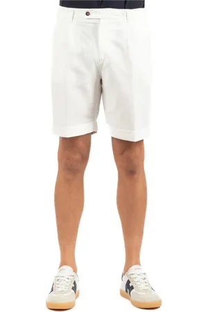 Berwich Korte broeken, Heren, Wit, XS, Stijlvolle Bermuda Shorts