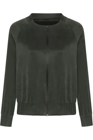 RRD Sweatshirts & Hoodies, Dames, Groen, L, Groene Fleece Volledige Rits Sweater