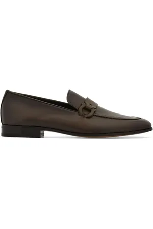 Salvatore Ferragamo Schoenen, Heren, Bruin, 44 EU, Bruin Chocolade Bonny Moccasin Schoenen
