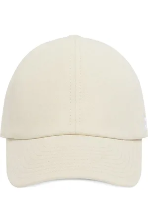 Courrèges Accessoires, Dames, Wit, S, Katoen, Witte Signature Cap Dames Accessoires