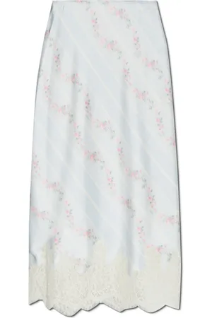 LOVESHACKFANCY Rokken, Dames, Blauw, S, Polyester, Rok Malina