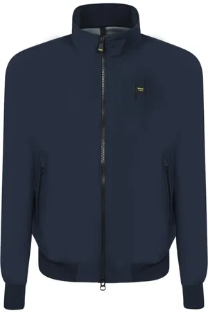 Blauer Jassen, Heren, Blauw, M, Blauwe Bomberjack Heren Stijl