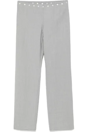Paloma Wool Broeken, Dames, Grijs, M, Wol, Lichtgrijze Wol Stud Jas