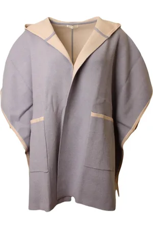 Cycleur de luxe Jassen, Dames, Blauw, ONE Size, Blauwe Laura Cape voor vrouwen