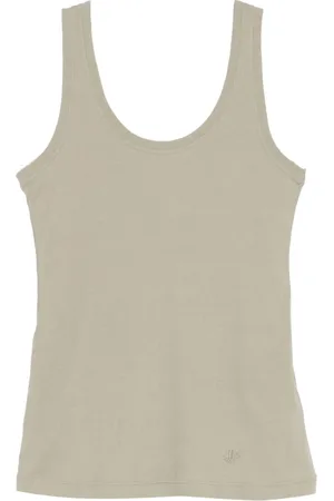 Jil Sander Tops, Dames, , L, Katoen, Katoenen Topkleding voor Vrouwen