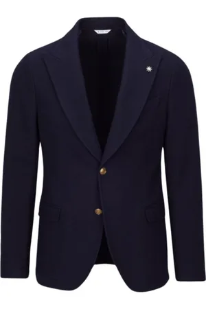 Manuel Ritz Jassen, Heren, Blauw, M, Formeel Jas
