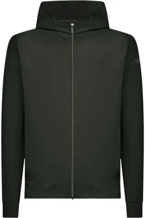 RRD Sweatshirts & Hoodies, Heren, Groen, L, Groene Hoodie met Rits Fleece