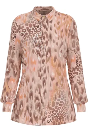 Guess Blouses & Shirts, Dames, , XS, Nude Print Blouse