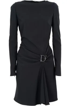 Dsquared2 Kleedjes, Dames, Zwart, S, Stijlvolle Jurken voor elke gelegenheid
