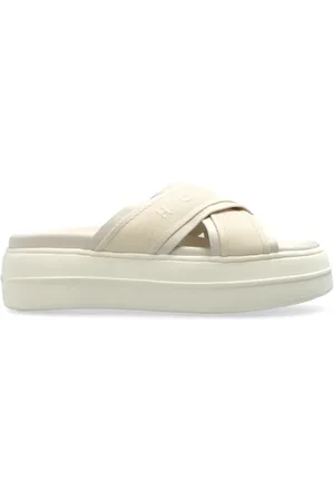 Hogan Schoenen, Dames, , 40 EU, Leer, Plateau sandalen