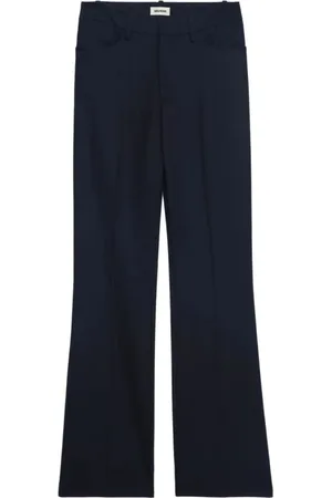 Zadig & Voltaire Broeken, Dames, Blauw, XS, Navy Pistol Broek