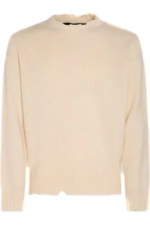 ISABEL BENENATO Truien, Heren, Wit, L, Stijlvolle Sweaters voor een Chic Look