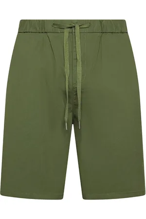 sun68 Korte broeken, Heren, Groen, XL, Trekkoord Shorts Bermuda Stijl