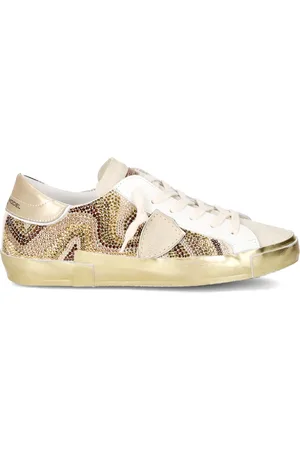 Philippe model Schoenen, Dames, Veelkleurig, 40 EU, Katoen, Sneakers Prsx Tennis