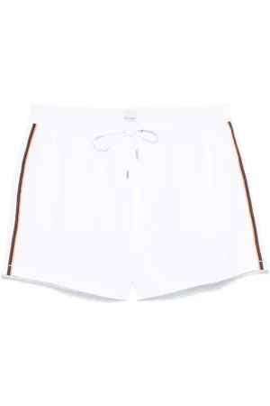 Paul Smith Badkleding, Heren, Wit, S, Bianco Zwemkleding Ss 25