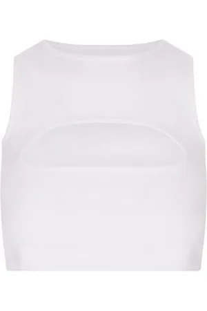 Dsquared2 Tops, Dames, Wit, M, Stijlvolle Tops voor elke gelegenheid