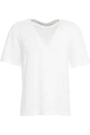 TRANSIT Tops, Heren, Wit, L, Hennep, Stijlvolle Hennep T-shirt Wit Ss 25