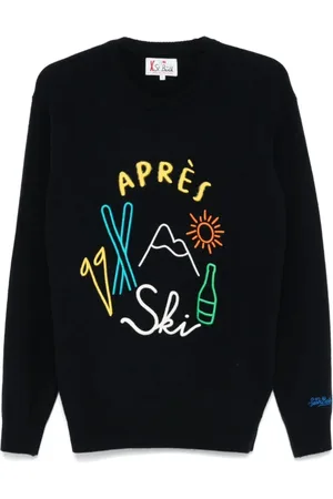 MC2 SAINT BARTH Truien, Heren, Blauw, M, Stijlvolle Sweaters voor elke gelegenheid