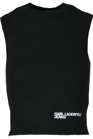 Karl Lagerfeld Truien, Dames, Zwart, M, Katoen, Top