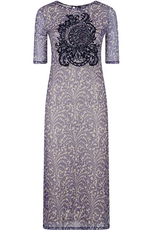 Etro Kleedjes, Dames, Veelkleurig, S, Elegante Zwarte Jurk voor Vrouwen