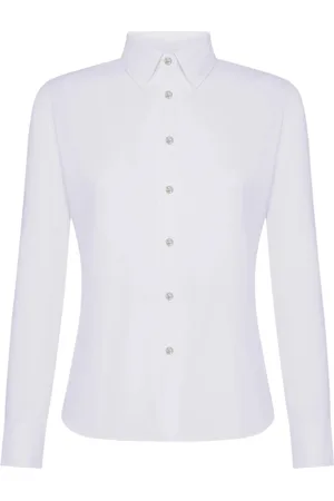 RRD Blouses & Shirts, Dames, Wit, S, Witte Oxford Dames Overhemd