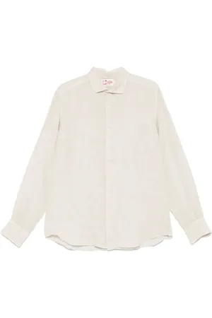 MC2 SAINT BARTH Overhemden, Heren, , M, Linnen, Linnen Pamplona Shirt