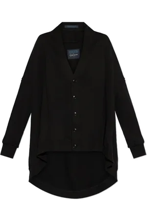Y-3 Truien, Dames, Zwart, M, Katoen, Katoenen Cardigan