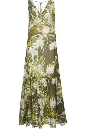 Max Mara Kleedjes, Dames, Groen, S, Elegante Jurken Collectie