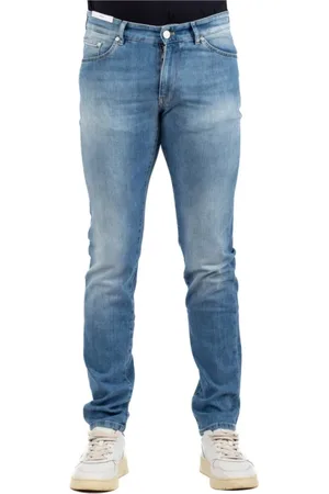 PT Torino Jeans, Heren, Blauw, W38, Denim, Klassieke Denim Jeans