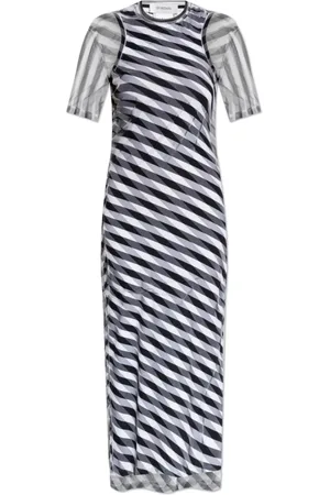 Sportmax Kleedjes, Dames, Zwart, XS, Leer, Jurk Pausa