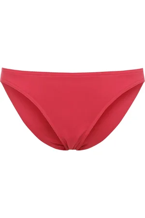 ERES Badkleding, Dames, Rood, L, Hoog uitgesneden Bikini Broekje in Corail Tech Stof