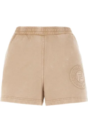 Fendi Korte broeken, Dames, , S, Casual T-Shirts en Shorts Collectie