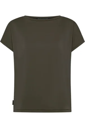 RRD Tops, Dames, Groen, L, Groene Poloshirt Oxford Stijl
