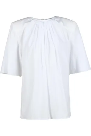 ALEXANDRE VAUTHIER Blouses & Shirts, Dames, Wit, M, Katoen, Katoenen Blouse