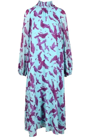 Essentiel Antwerp Kleedjes, Dames, Veelkleurig, M, Polyester, Damesjurk