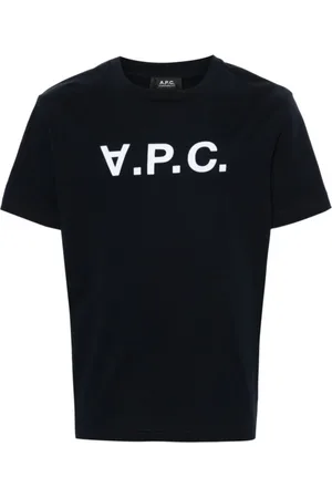 A.P.C. Tops, Dames, Blauw, XS, Dames T-shirt Casual Stijl