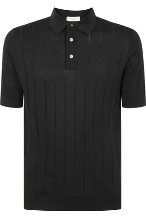FILIPPO DE LAURENTIIS Tops, Heren, Zwart, 4Xl, Klassieke Polo Shirt